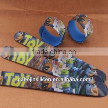 fashion silicone slap wristband