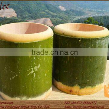 Promotion fresh bamboo cook mug/large size bamboo cup