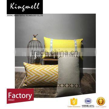 China Supplier Linen Cotton Home Decor Cushion Pillow Covers photo-4