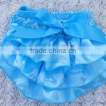 Adorable Baby Diaper, Satin Baby Bloomers, Wholesale Baby Ruffle Bloomers photo-3