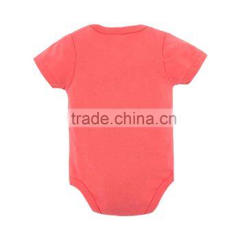 Best Selling Baby Clothes Summer 100%Cotton Short Sleeves With Prints Newborn Infant Baby Bodysuits photo-6