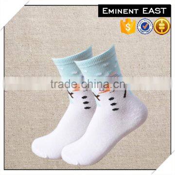 Cotton Women Crew Winter Jacquard Cartoon Tube Socks photo-2