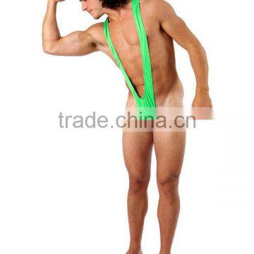 Borat Mankini Thong Swimsuit (Luminous Green)