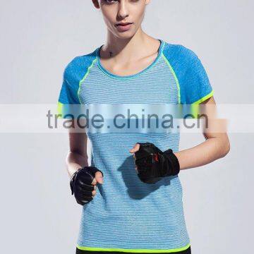 Outdoor Fashion Stripes Running t Shirt photo-2