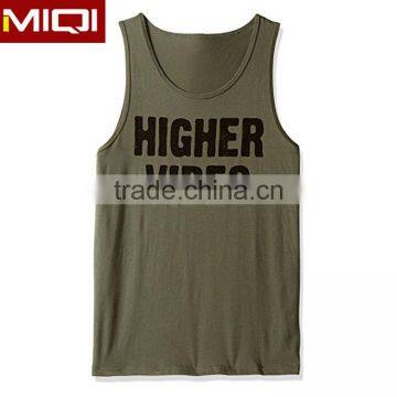 China Manufacturer With Competitive Price Mens Loose Fitting Gym Tank Tops photo-2