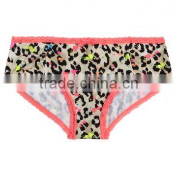 Colored Dots Printing Design Girls Underwear Shorts Briefs photo-4