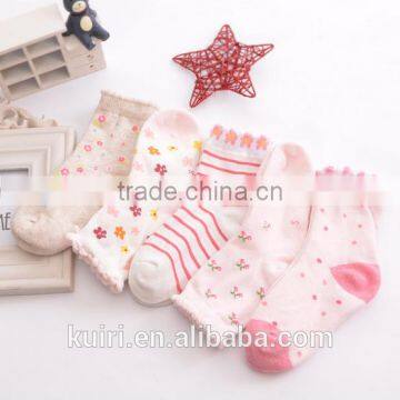 2016 Kids Girl Princess Relent Beautiful Cotton Socks photo-5