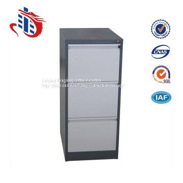 Office staff KD structure 3 drawers A4 folder metal file cabinet