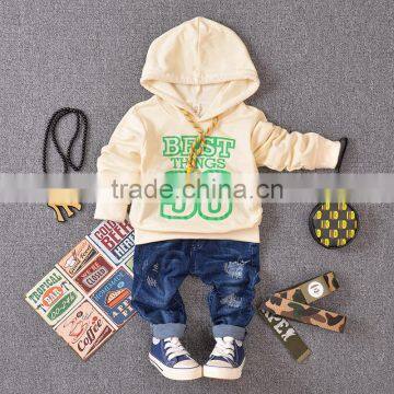 S15270A Fashion boys warm hoodies outerwear kids printed hoodies