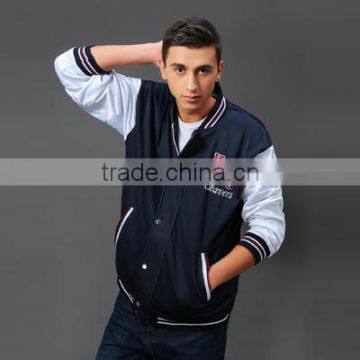 Customize Mens Custom Made Winter American Letterman Cheap Varsity Baseball College High School Uniforms Bomber Jacket Man photo-2