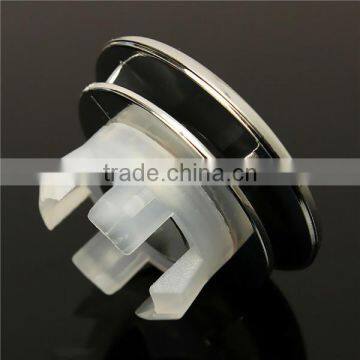 Fashion Ceramic Artistic Basin Spare Bathroom Round Sink Overflow Cover Tidy Chrome Trim High Quality photo-6