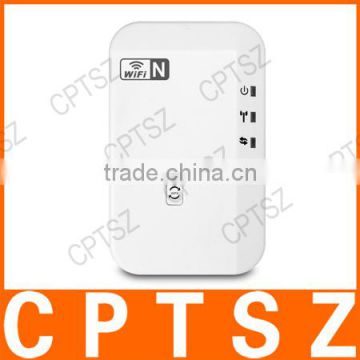 EP-W211 Wireless-N Wi-Fi IEEE 802.11n/b/g 300Mbps Repeater w/ WPS - White (US Plug / AC 100~240V)