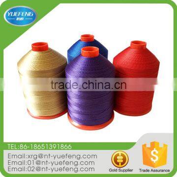 China Supplier Black Wear Resistant 100%Polyester Sewing Thread