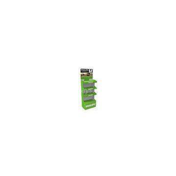 Adjustable Metal Display Shelf Single Sided Floor Standing / Free Rotating Display Stand