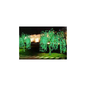 led weeping willow tree for outdoor lighted tree