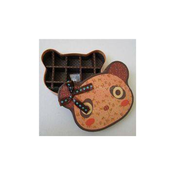 Bear Shape Chocolate Box