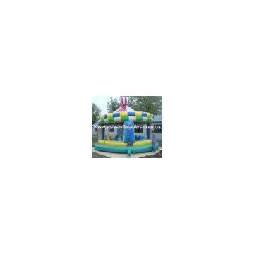 Inflatable min bouncy castle