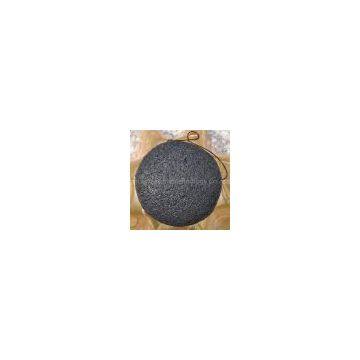 Bamboo Charcoal Puff-shape Konjac Sponge