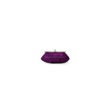 Colourful Satin Evening Bag