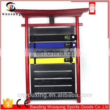 2015 Taekwondo Belt Display Rack china karate belt rack holder