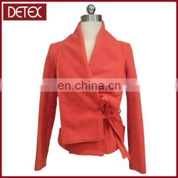 Wholesale Clothing New Design Ladies Short Coat Design Wool Coat