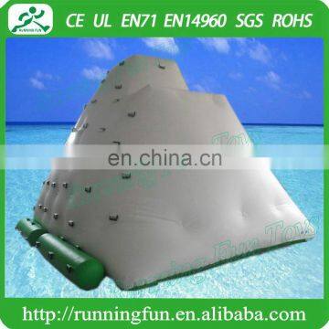 Adult inflatable climbing iceberg, inflatable water iceberg