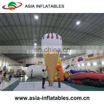 Inflatable Ice Cream Shape Balloon For Event , Custom Shape Ice Cream Inflatable