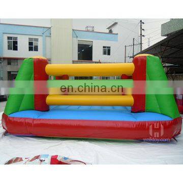 HI EN14960 Inflatable castle Boxing stage shape multi-role for Children