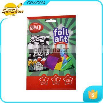 Competitive price DIY create custom kids Foil art