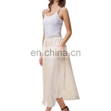 Kate Kasin Women's 35" Comfortable Champagne Satin Waist Slip Half Slip Undergarment KK000264-2 photo-3