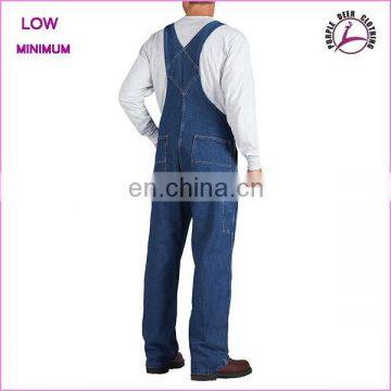 OEM Fashion Wholesale Cheap Overalls Mens Denim Jeans With Pockets photo-2