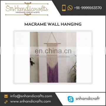 Purple Ombre Macrame Wall Hanging Decor from Trusted Exporter