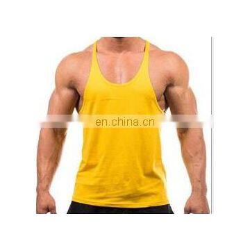 Stringer / gym Singlet - 100 cotton mens gym bodybuilding custom strin...