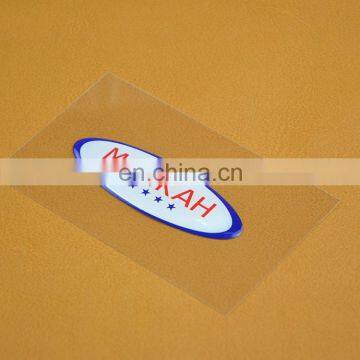 Epoxy Material Custom Printed Clear Epoxy Sticker