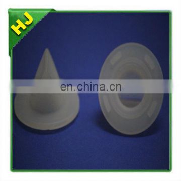 Silicone duckbill valve for breast pump