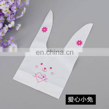 AL001158 Cute Rabbit Plastic Gift Package Bag For Cookies Cake Candy Goodies Soap 6 Style Available MOQ 100 PCS photo-4