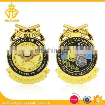 High Quality Customized Department of Defense Metal Lapel Pin