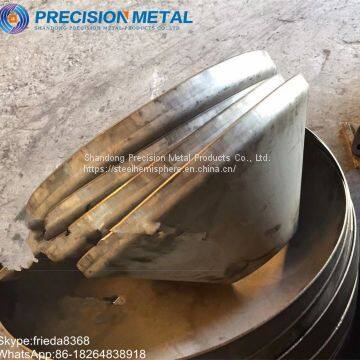 carbon steel elliptical hemisphere cone head double conical head