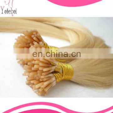 Hot sale factory cheap price high quality 100% human remy keratin hair extension