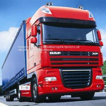 Guangzhou-Burma Land Transport Line Door to Door One Dragon Service