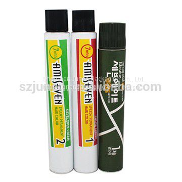 Aluminum Offset Printing Hair Color Cream Packaging Tube