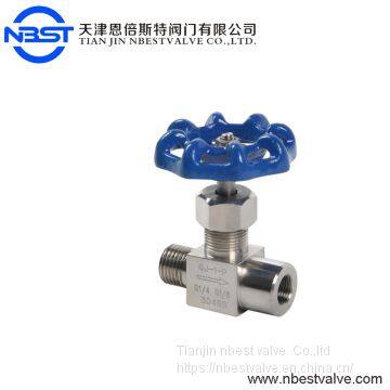 1/4'' Gas Flow Control Hand Operated Needle Valve Low Pressure