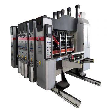 high speed flexo printing slotting die cutting machine