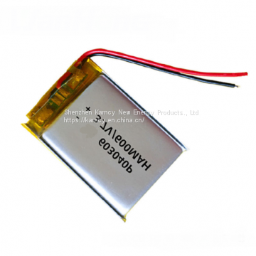 Hot Sale 3.7 V 600Mah 603040 3.7V Rechargeable Lithium Polymer Battery photo-5