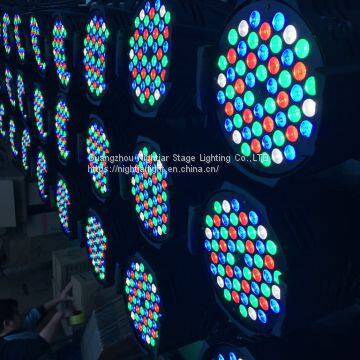 (NJ-L54) RGBW 54x3W Indoor Stage Effect LED Par Can Light photo-4