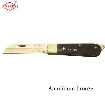 Knife Electrician non sparking Aluminum bronze  61*115mm