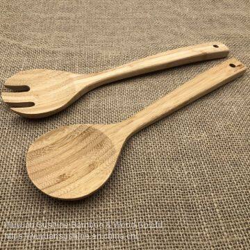 Salad Server Set,Made of Bamboo photo-4