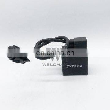 Good Quality EDH0427V-H Solenoid Valve Coil For Excavator R220-5 R210-5