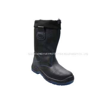 High Quality Strong Construction Safety Boots and Genuine Leather Boots With Steel Toe
