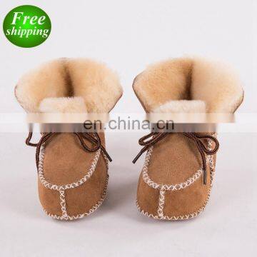 Baby Winter warm boots Toddler Unisex shoes with fur